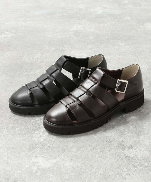 RAGEBLUE（レイジブルー）の「ボリュームソール/グルカシューズ/263210（サンダル・メンズ・ブラック/ブラウン・SMALL/MEDIUM/LARGE）」の13枚目の写真