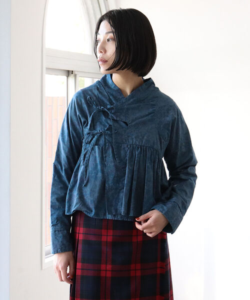 fennica（フェニカ）の「A New Dawn Bathes The World In A Fresh Light.by mo / ケディアジャケット（その他アウター・レディース・オリーブ/ネイビー・ONE SIZE）」の15枚目の写真