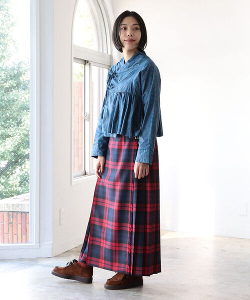 fennica（フェニカ）の「A New Dawn Bathes The World In A Fresh Light.by mo / ケディアジャケット（その他アウター・レディース・オリーブ/ネイビー・ONE SIZE）」の16枚目の写真