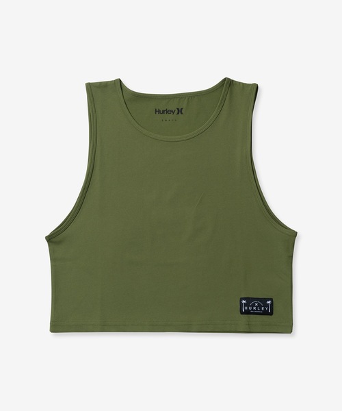 Hurley (ハーレー)の「W UTILITY NAME TANK ハーレーレディース水陸両用タンクトップ ラッシュガードタンクトップ(タンクトップ・レディース・ブラック/オフホワイト/カーキ・SMALL/MEDIUM)」の21枚目の写真