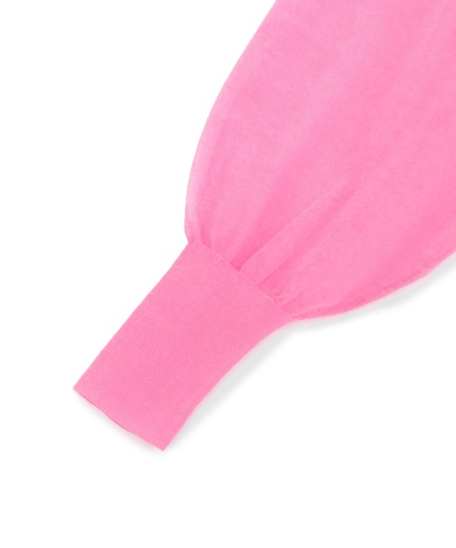 ADAM ET ROPE'(アダムエロペ)の「〈追加〉【2WAY】シアーカーディガン(カーディガン/ボレロ・レディース・ホワイト/ブラック/ピンク/ミント/オレンジ・FREE)」の16枚目の写真