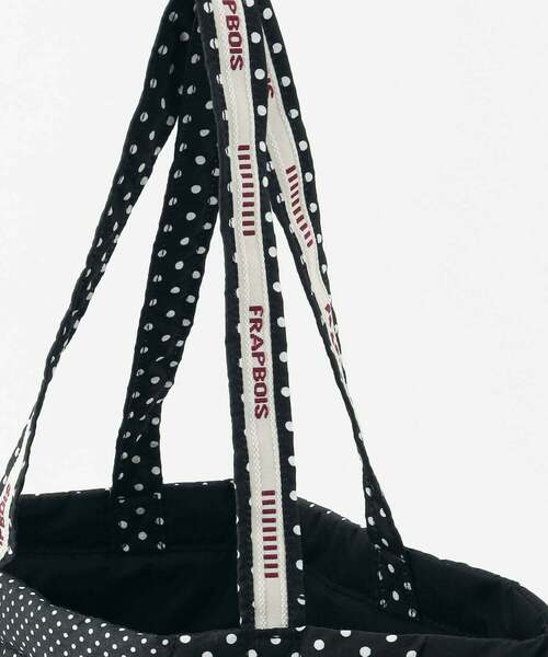 FRAPBOIS（フラボア）の「パッチトート（トートバッグ・レディース・ドット/ストライプ・FREE）」の8枚目の写真