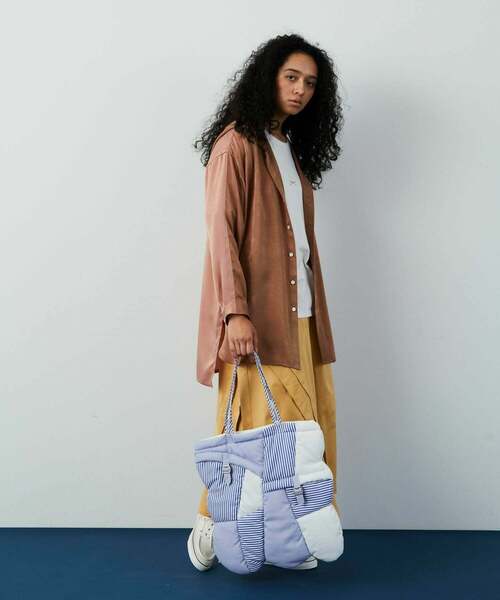 FRAPBOIS（フラボア）の「パッチトート（トートバッグ・レディース・ドット/ストライプ・FREE）」の15枚目の写真