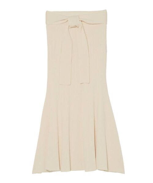 LAGUNAMOON（ラグナムーン）の「ランダムリブニットスカート（スカート・レディース・ライム/ブラック/アイボリー・MEDIUM/SMALL）」の7枚目の写真