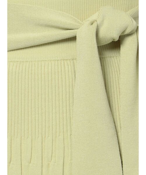 LAGUNAMOON（ラグナムーン）の「ランダムリブニットスカート（スカート・レディース・ライム/ブラック/アイボリー・MEDIUM/SMALL）」の15枚目の写真