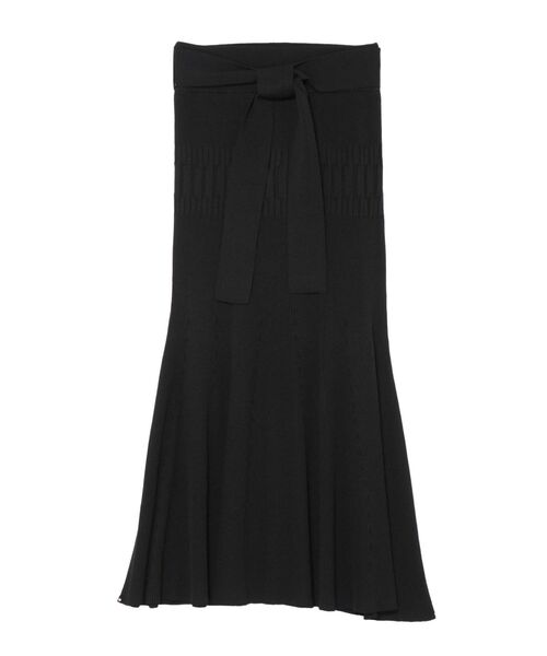 LAGUNAMOON（ラグナムーン）の「ランダムリブニットスカート（スカート・レディース・ライム/ブラック/アイボリー・MEDIUM/SMALL）」の18枚目の写真