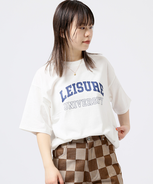 JOINT WORKS（ジョイントワークス）の「カレッジプリントTシャツ（Tシャツ/カットソー・レディース・ホワイト/ブラック/ブルー系その他・FREE）」の12枚目の写真