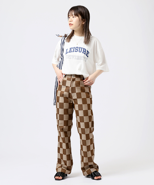 JOINT WORKS（ジョイントワークス）の「カレッジプリントTシャツ（Tシャツ/カットソー・レディース・ホワイト/ブラック/ブルー系その他・FREE）」の13枚目の写真