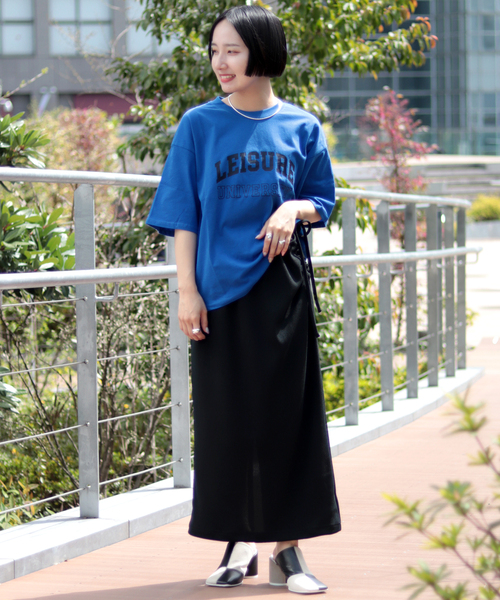 JOINT WORKS（ジョイントワークス）の「カレッジプリントTシャツ（Tシャツ/カットソー・レディース・ホワイト/ブラック/ブルー系その他・FREE）」の15枚目の写真