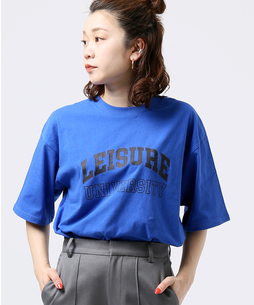 JOINT WORKS（ジョイントワークス）の「カレッジプリントTシャツ（Tシャツ/カットソー・レディース・ホワイト/ブラック/ブルー系その他・FREE）」の17枚目の写真