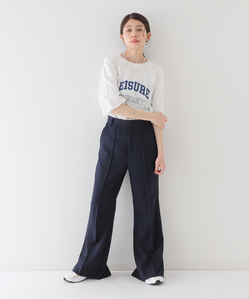 JOINT WORKS（ジョイントワークス）の「カレッジプリントTシャツ（Tシャツ/カットソー・レディース・ホワイト/ブラック/ブルー系その他・FREE）」の22枚目の写真