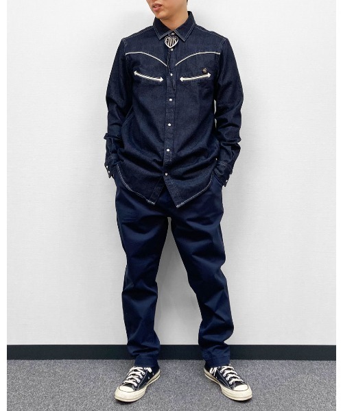 SCOTCH&SODA(スコッチアンドソーダ)の「カラー チノパンツ【164431】(その他パンツ・メンズ・ネイビー/ホワイト/イエロー・33inch/32inch/29inch/31inch/30inch)」の18枚目の写真