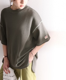 《JaVa ジャバコラボ》ふんわり触感。変形裏毛オーバートップス