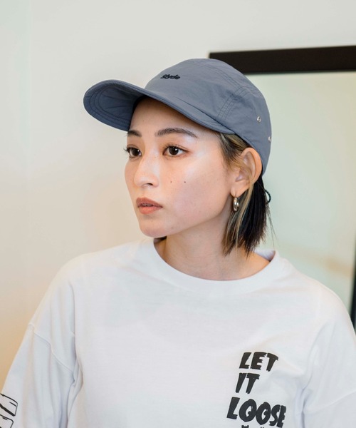 Slyde（スライド）の「【Slyde】POCKETABLE JET CAP（キャップ・メンズ・ブラック/ブルーグレー・FREE）」の2枚目の写真