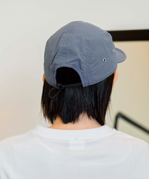 Slyde（スライド）の「【Slyde】POCKETABLE JET CAP（キャップ・メンズ・ブラック/ブルーグレー・FREE）」の6枚目の写真