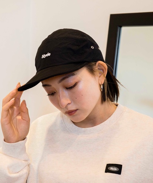 Slyde（スライド）の「【Slyde】POCKETABLE JET CAP（キャップ・メンズ・ブラック/ブルーグレー・FREE）」の5枚目の写真