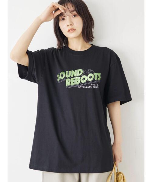 Green Parks(グリーンパークス)の「■SOUND REBOOTS ツアーBTEE(Tシャツ/カットソー・レディース・チャコールグレー・FREE)」の2枚目の写真