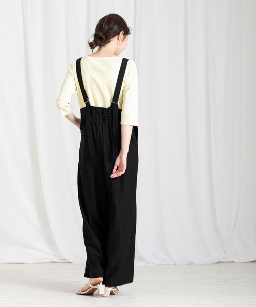 ☆新品未使用☆Gready Brilliant Ｖネックサロペット Gready Brilliant（グレディブリリアン）の「ドビーVサロペット