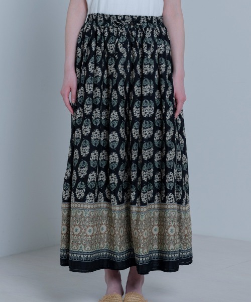 LUPILIEN（ルピリアン）の「Made in India◇綿ボイル　リバーシブルスカート（スカート・レディース・ブラック/ブラウン/レッド・FREE）」の21枚目の写真