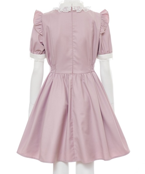 Secret Honey(シークレットハニー)の「フロントレースアップバイカラーワンピース(ワンピース・レディース・ピンク/グレー/ブラック・MEDIUM)」の11枚目の写真