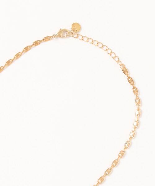 LAGUA GEM（ラグアジェム）の「INITIAL MOTIF N/C / イニシャルモチーフ ネックレスセット（ネックレス・レディース・ゴールド/シルバー・FREE）」の13枚目の写真