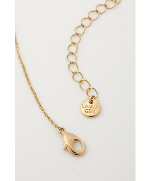 LAGUA GEM（ラグアジェム）の「INITIAL MOTIF N/C / イニシャルモチーフ ネックレスセット（ネックレス・レディース・ゴールド/シルバー・FREE）」の7枚目の写真