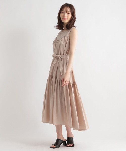 Andemiu(アンデミュウ)の「ボリュームアシメワンピース285025(ワンピース・レディース・ベージュ/カーキ/オレンジ・FREE)」の20枚目の写真