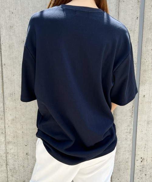 muahmuah(ムーアムーア)の「muahmuah(ムーア ムーア)/HALF LOWER PRINTING T-SHIRT(Tシャツ/カットソー・レディース・ブラック/パープル/ネイビー・FREE)」の16枚目の写真