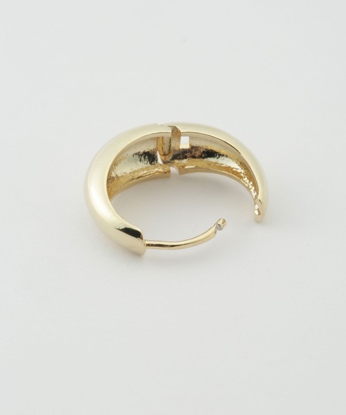 NANO universe（ナノユニバース）の「LB.04/フープピアス（ピアス（両耳用）・レディース・シルバー/ゴールド・FREE）」の5枚目の写真