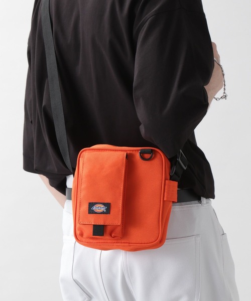 Dickies（ディッキーズ）の「【Dickies】スクエアミニショルダーバッグ（ショルダーバッグ・メンズ・ブラック/オリーブ/オレンジ・FREE）」の6枚目の写真