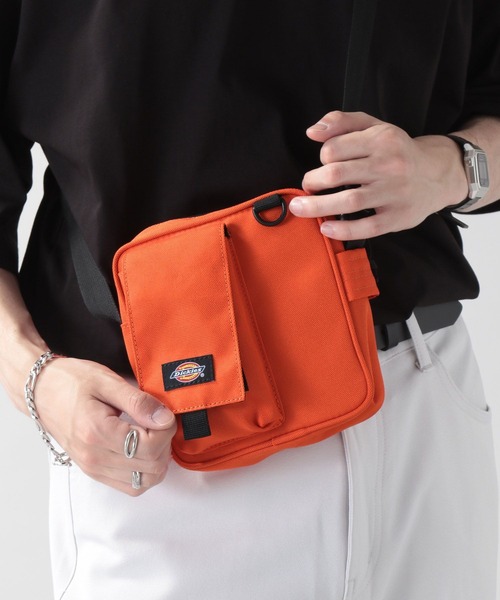 Dickies（ディッキーズ）の「【Dickies】スクエアミニショルダーバッグ（ショルダーバッグ・メンズ・ブラック/オリーブ/オレンジ・FREE）」の7枚目の写真
