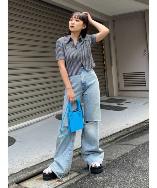 EMODA(エモダ)の「タンクカットアウトサンダル(サンダル・レディース・ブラック/ホワイト・SMALL/MEDIUM/LARGE)」の14枚目の写真
