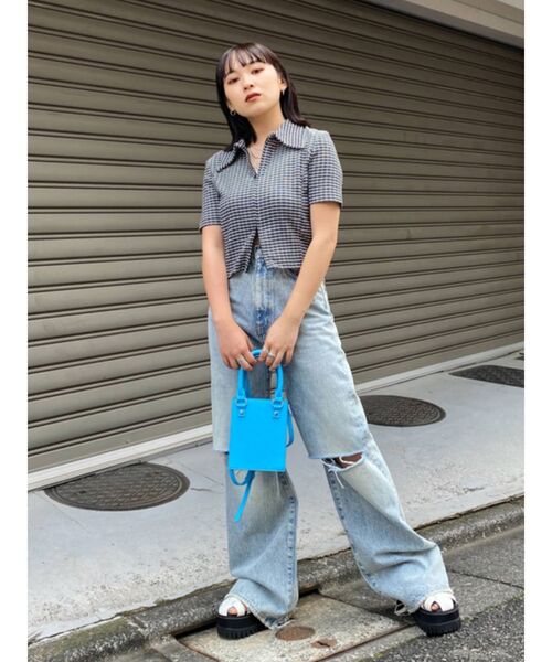 EMODA(エモダ)の「タンクカットアウトサンダル(サンダル・レディース・ブラック/ホワイト・SMALL/MEDIUM/LARGE)」の9枚目の写真