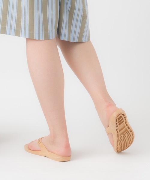 salle de bal（サルデバル）の「MARUNAKA / マルナカ  トングサンダル  ビーチサンダル ビーサン 便サン No 95 MKG（サンダル・レディース・オレンジ/ブラック/ベージュ・L/M）」の17枚目の写真