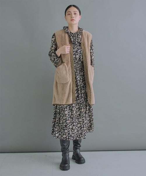 カーキ ベスト ECO FUR LINNER VEST kha:ki レディース 国内正規品 楽天市場】カーキ KHA:KI エコファーライナーベスト ECO FUR