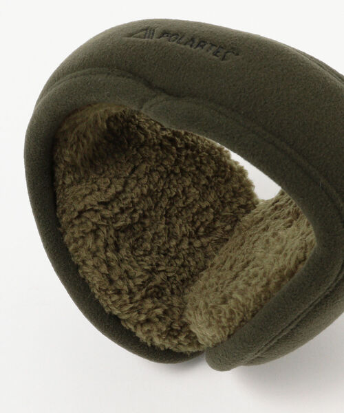 BEAMS(ビームス)の「BEAMS / POLATEC(R)イヤーマフ(イヤーマフ・メンズ・ダークグリーン/ブラック/オレンジ・ONE SIZE)」の6枚目の写真