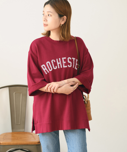 JOURNAL STANDARD（ジャーナルスタンダード）の「ROCHESTER ロゴスウェット（スウェット・レディース・ホワイト系その他2/レッド/ブラック系その他・FREE）」の3枚目の写真