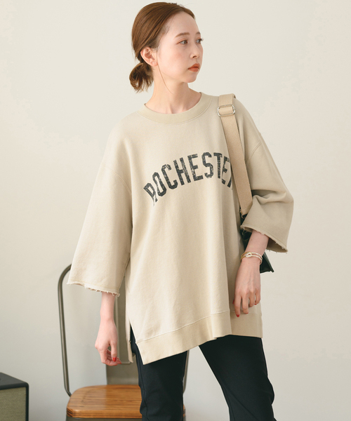 JOURNAL STANDARD（ジャーナルスタンダード）の「ROCHESTER ロゴスウェット（スウェット・レディース・ホワイト系その他2/レッド/ブラック系その他・FREE）」の2枚目の写真