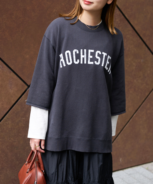 JOURNAL STANDARD（ジャーナルスタンダード）の「ROCHESTER ロゴスウェット（スウェット・レディース・ホワイト系その他2/レッド/ブラック系その他・FREE）」の7枚目の写真