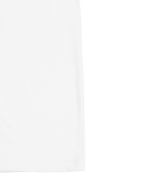 PUNYUS（プニュズ）の「DANCEHALLビッグＴシャツ（Tシャツ/カットソー・レディース・オレンジ/スミクロ/ホワイト・3/4）」の20枚目の写真