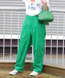 HONEYSUCKLE ROSE | 【HONEYSUCKLE ROSE】カラータックイージーパンツ(その他パンツ)