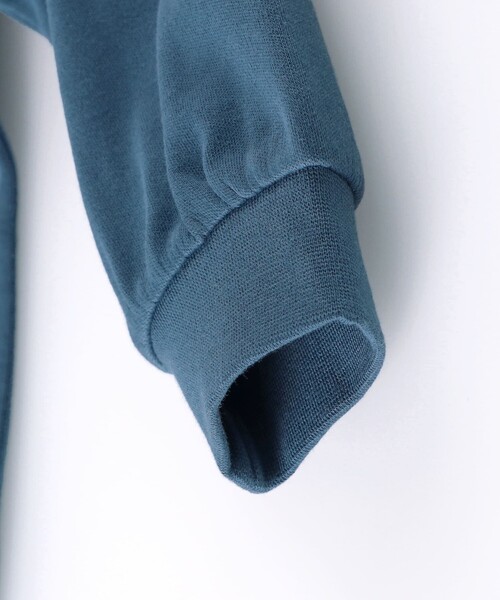 BRANSHES(ブランシェス)の「【あにまるシリーズ】発泡プリント長袖カバーオール(ロンパース・キッズ・ネイビー/ブラウン・70/80)」の9枚目の写真