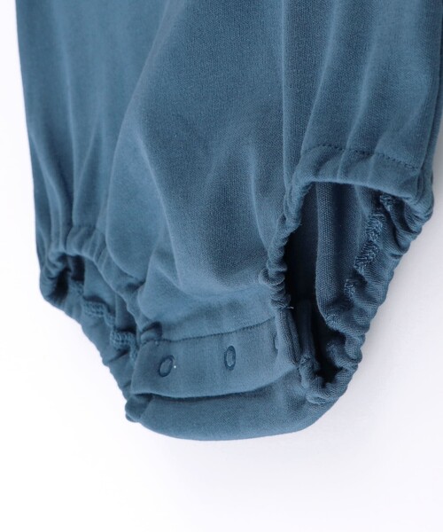 BRANSHES(ブランシェス)の「【あにまるシリーズ】発泡プリント長袖カバーオール(ロンパース・キッズ・ネイビー/ブラウン・70/80)」の10枚目の写真