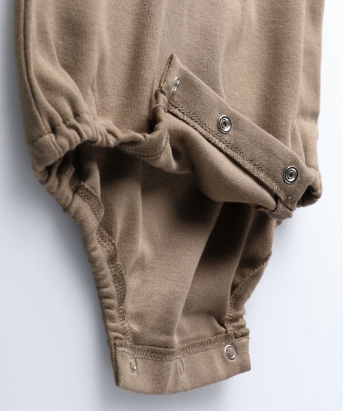 BRANSHES(ブランシェス)の「【あにまるシリーズ】発泡プリント長袖カバーオール(ロンパース・キッズ・ネイビー/ブラウン・70/80)」の19枚目の写真