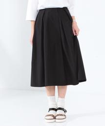 Another Edition | タックロングスカート/AEFC  PE/C TUCK LONG SK(スカート)