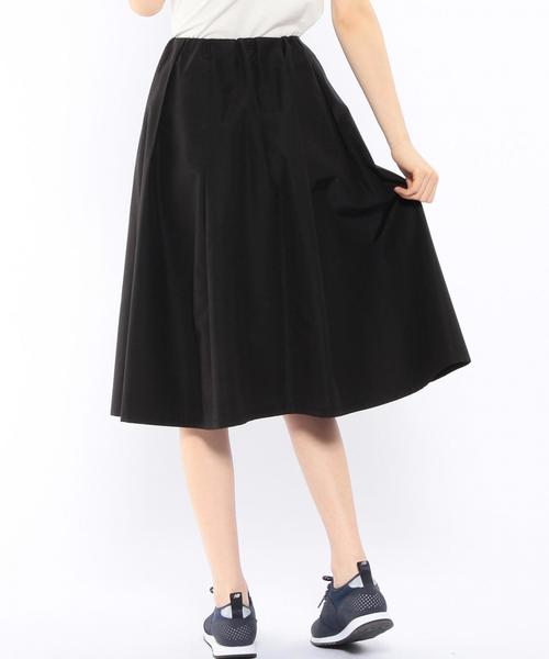Another Edition（アナザーエディション）の「タックロングスカート/AEFC  PE/C TUCK LONG SK◆（スカート・レディース・オフホワイト/ブラック/ベージュ・ﾌﾘ-）」の10枚目の写真