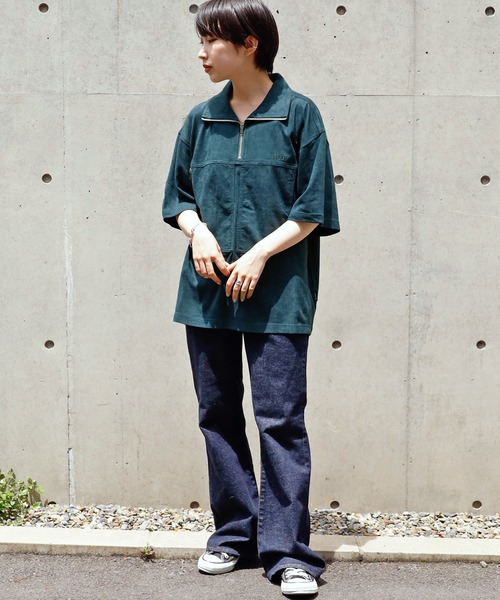 セール】SUPPLIER/サプライヤー QUARTER ZIP HALF SLEEVE ハーフ