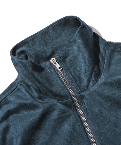 SUPPLIER(サプライヤー)の「SUPPLIER/サプライヤー QUARTER ZIP HALF SLEEVE ハーフジップ(Tシャツ/カットソー・メンズ・ダークブラウン/ブルー・M/L)」の21枚目の写真