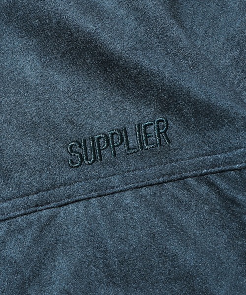 SUPPLIER(サプライヤー)の「SUPPLIER/サプライヤー QUARTER ZIP HALF SLEEVE ハーフジップ(Tシャツ/カットソー・メンズ・ダークブラウン/ブルー・M/L)」の11枚目の写真