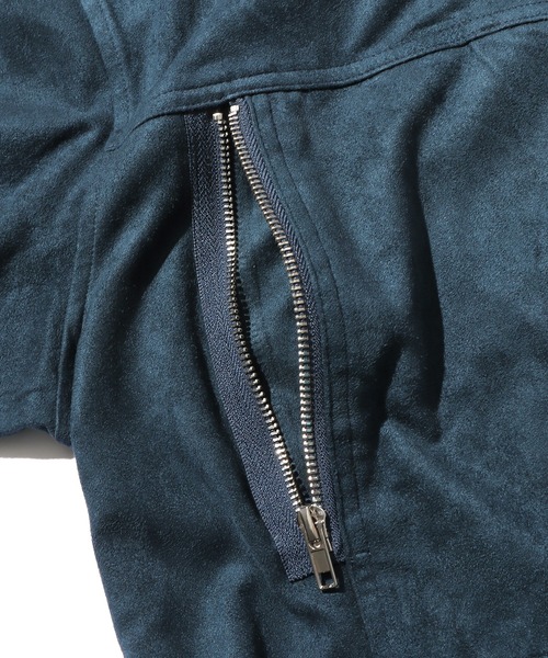SUPPLIER(サプライヤー)の「SUPPLIER/サプライヤー QUARTER ZIP HALF SLEEVE ハーフジップ(Tシャツ/カットソー・メンズ・ダークブラウン/ブルー・M/L)」の16枚目の写真